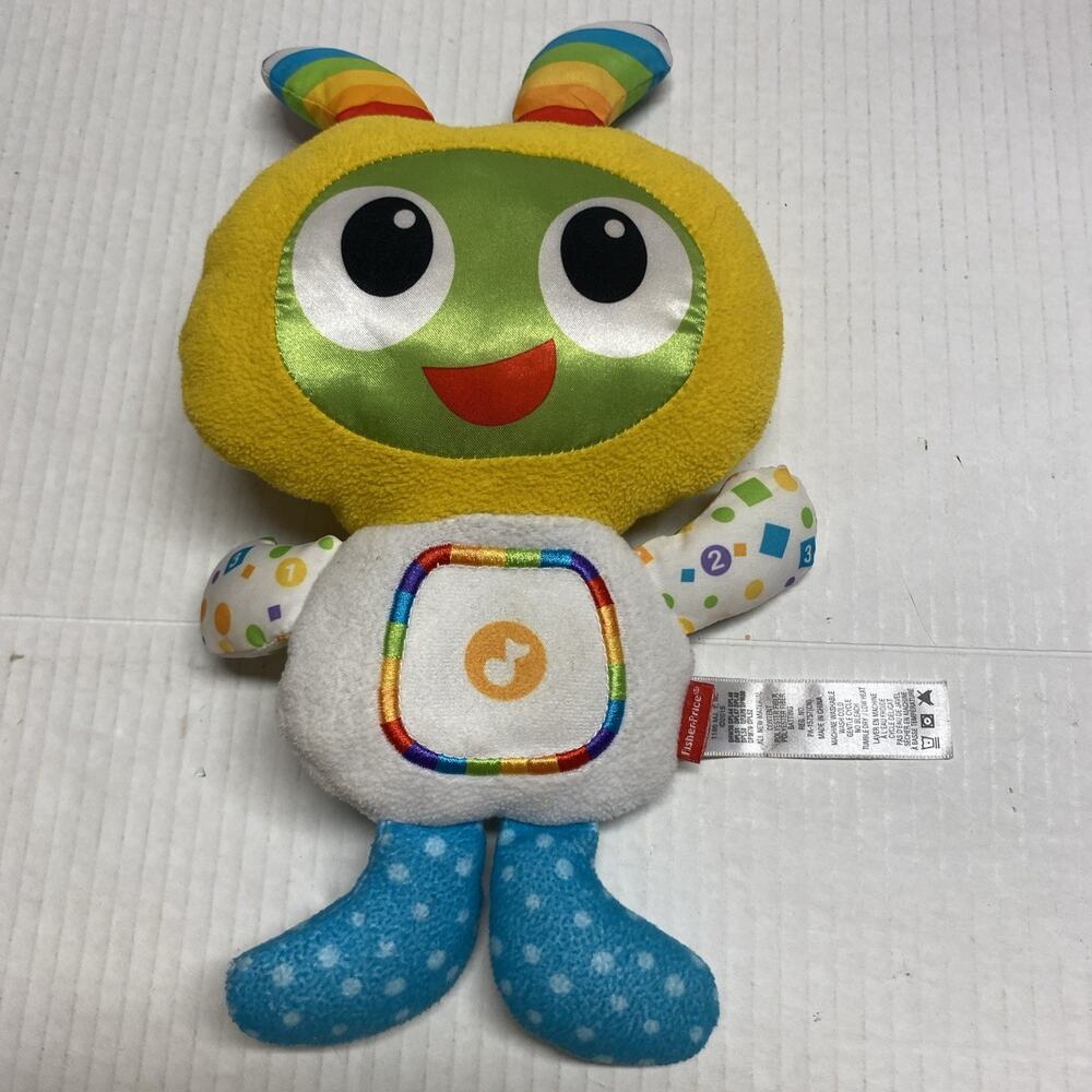 2015 Fisher-Price Bright Beats Groove & Glow Beat Bo 11" Plush WORKS Used Video